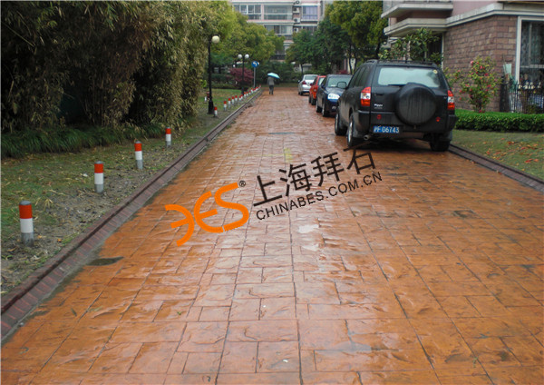 混凝土壓模地坪