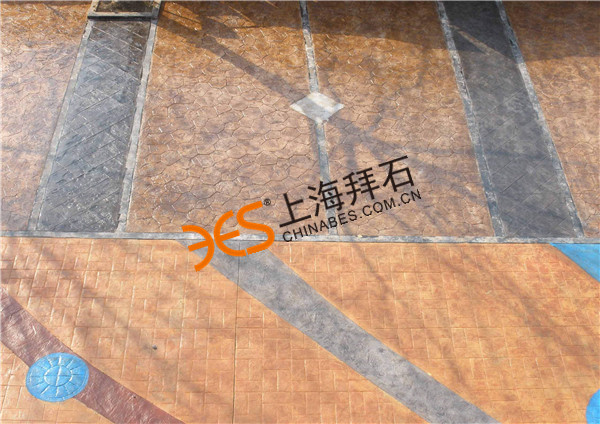 混凝土壓模地坪