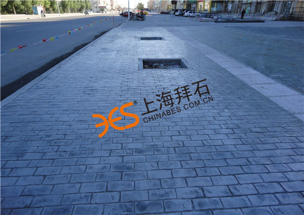 壓花路面