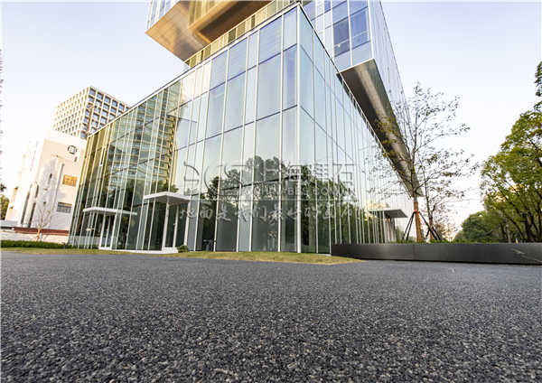 透水膠粘石路面 透水膠粘石路面