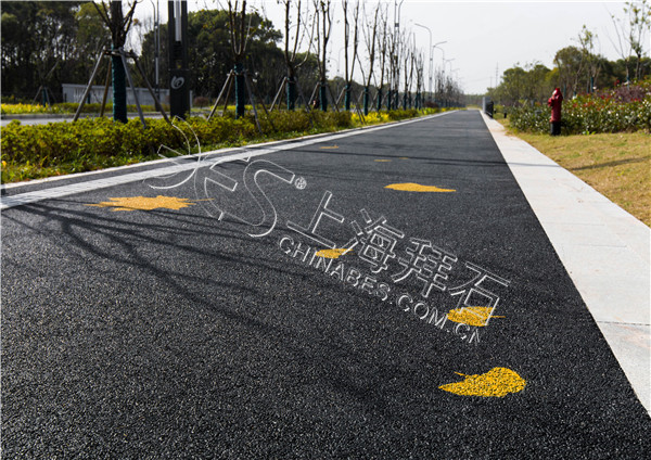 彩色道路防滑路面 彩色道路防滑路面