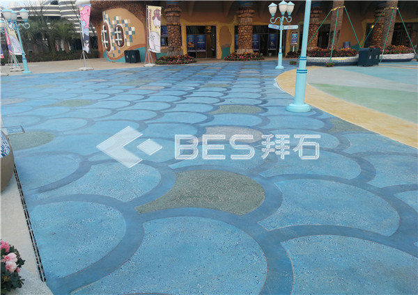 礫石聚合物路面 礫石聚合物路面