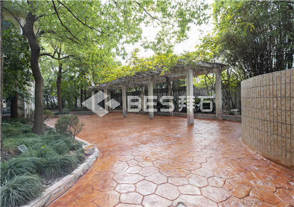 混凝土壓模地坪