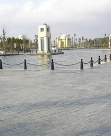 內蒙古二連浩特市政人行道鋪裝