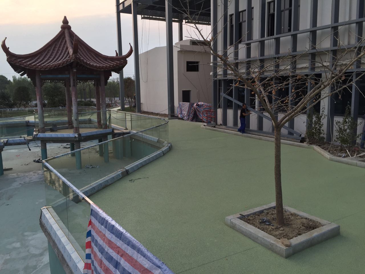 嘉興平湖透水路面工程