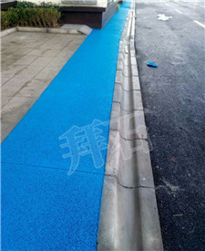 松江萬科透水路面工程