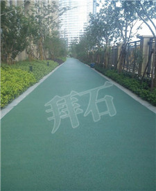 杭州濱江小區(qū)透水路面