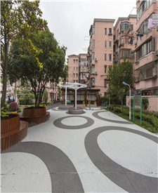 上海金牛苑透水混凝土混凝土項(xiàng)目