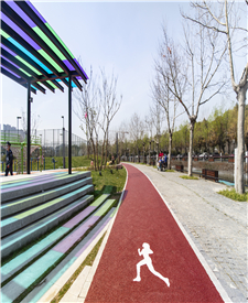 昆山張浦體育公園、市民文化廣場透水混凝土項目