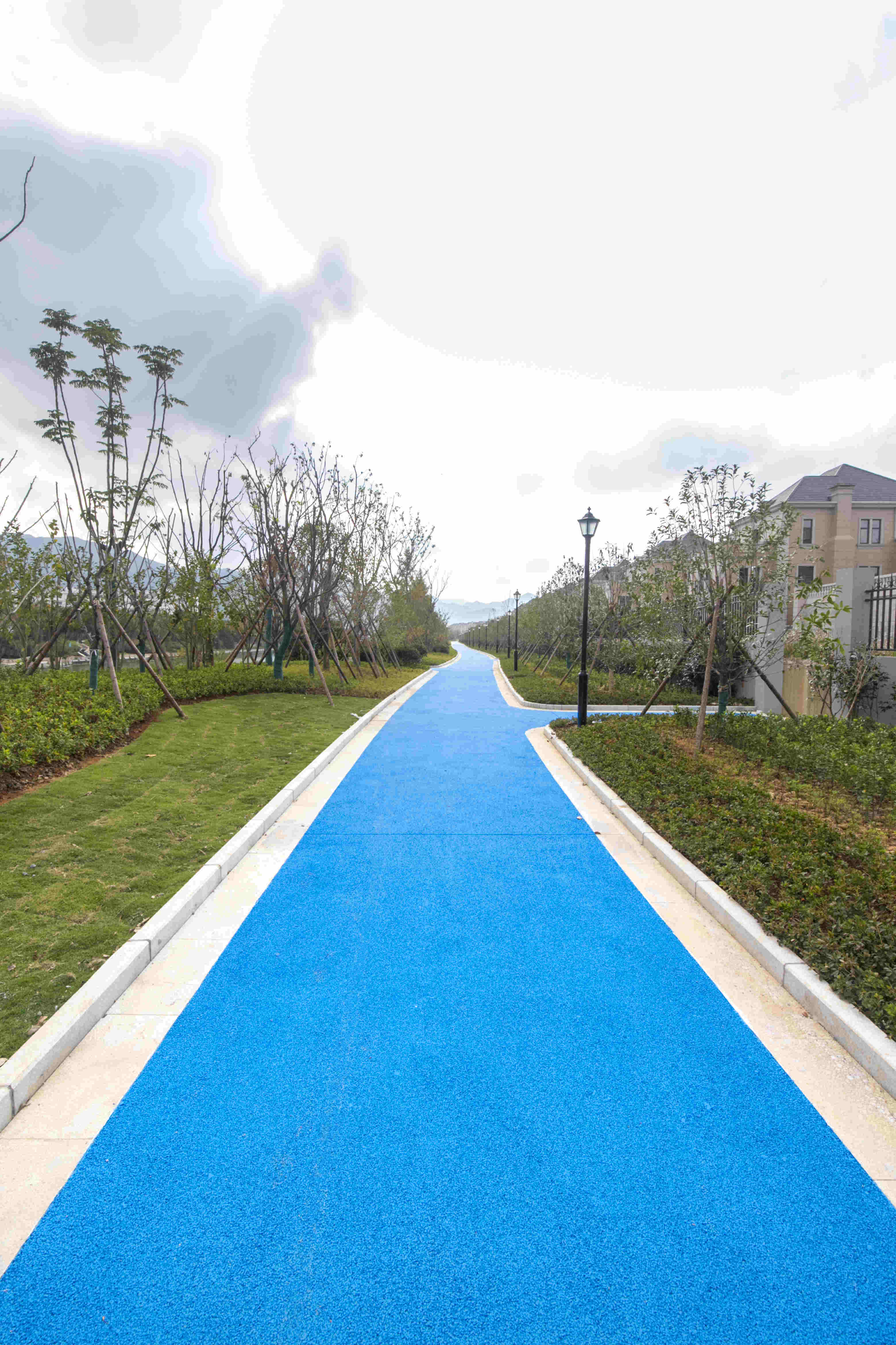 寧波中成桃莊透水地坪人行道項目